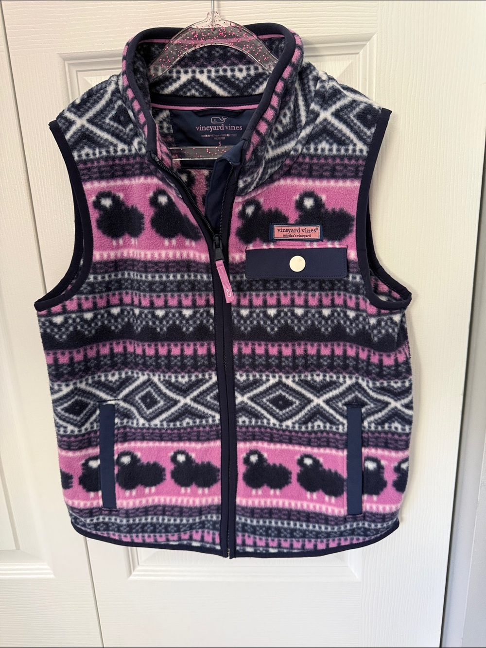 Vineyard Vines fleece vest